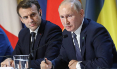 UKRAINE: NOUVEL ENTRETIEN TÉLÉPHONIQUE ENTRE MACRON ET POUTINE