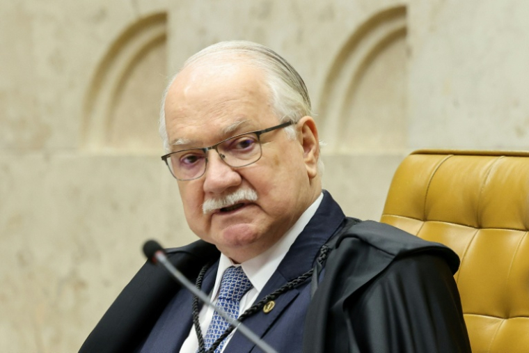 Le président de la Cour suprême, Edson Fachin, le 15 septembre 2026, à Brasilia ( Brazilian Supreme Court / ROSINEI COUTINHO )