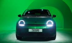 Une voiture électrique Renault