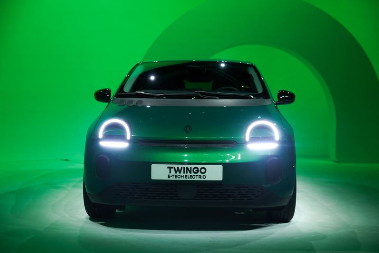 Une voiture électrique Renault