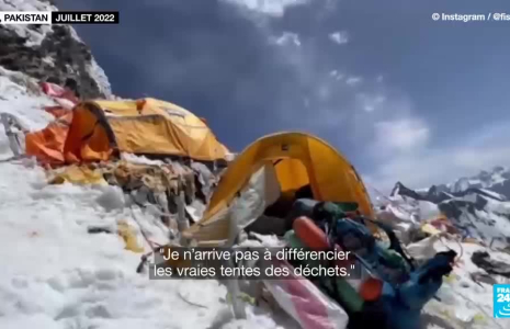 Les lycéennes iraniennes ; la montagne K2 couverte de déchets
