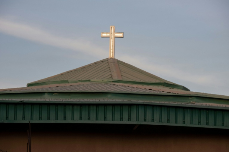 L'église Saint-Hilaire de Polo à Maiduguri, le 27 décembre 2025, au Nigeria ( AFP / Audu MARTE )