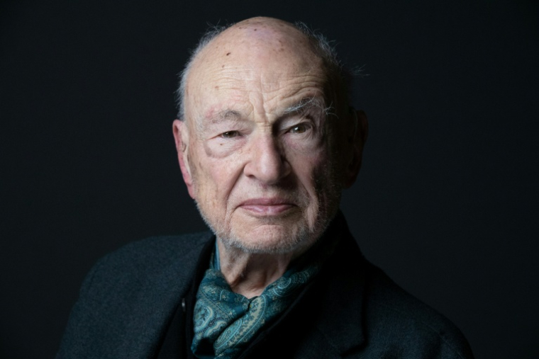 Le sociologue et philosophe français Edgar Morin, le 8 mars 2022 à Paris  ( AFP / JOEL SAGET )