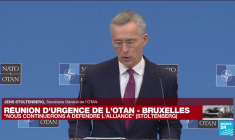 REPLAY - Jens Stoltenberg, secrétaire général de l'OTAN, s'exprime à l'issue de la réunion d'urgence