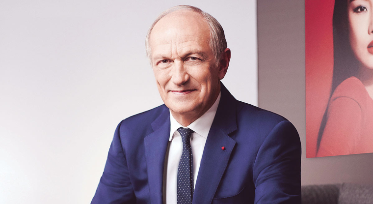 Jean-Paul Agon, président directeur général de L'Oréal. (© T. Laisné)