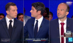 Premier débat avant les élections législatives : trois blocs politiques bien distincts