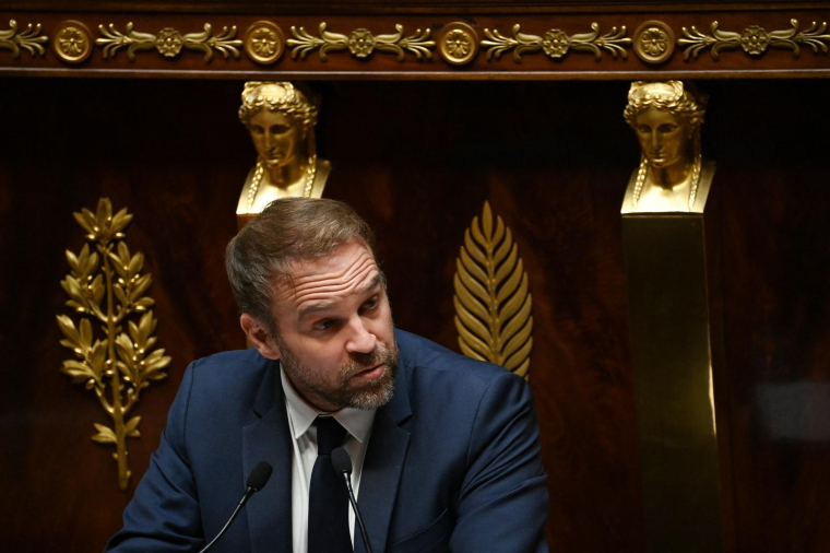 Marc Ferracci à Paris le 20 octobre 2022. ( AFP / ALAIN JOCARD )