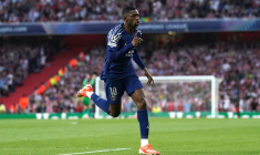 Vidéo : l'ouverture du score express d'Ousmane Dembélé contre Arsenal
