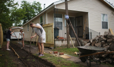 Le 15 mai 2015 à la Nouvelle-Orléans, en Louisiane, 10 ans après le passage de l'ouragan Katrina. ( GETTY IMAGES NORTH AMERICA / MARIO TAMA )