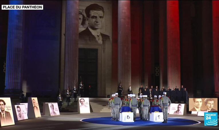 Le chant des partisans interprété lors de la panthéonisation de Missak Manouchian