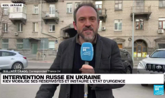 Intervention russe en Ukraine : Kiev mobilise ses réservistes et instaure l'Etat d'urgence