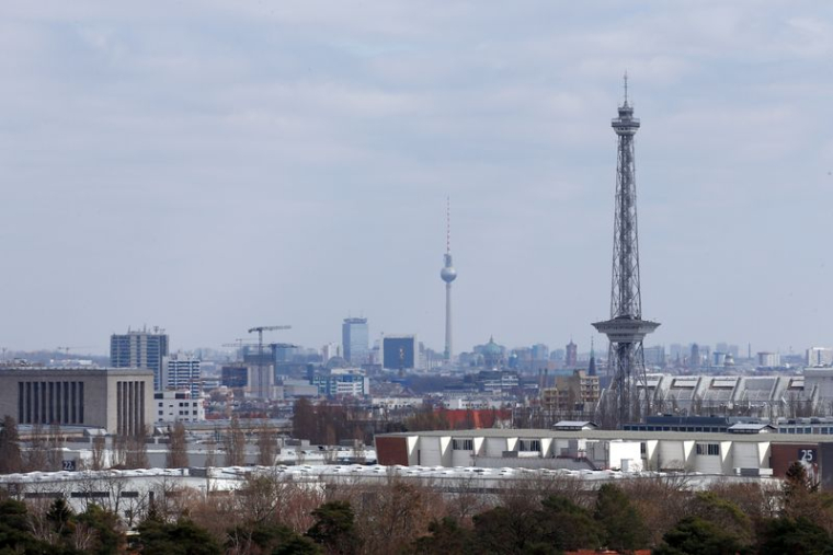 Vue de la skyline de Berlin, en Allemagne