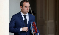 Sébastien Lecornu à Paris, le 19 février 2025. ( AFP / LUDOVIC MARIN )