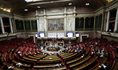 L'Assemblée nationale, le 11 février 2026.  ( AFP / STEPHANE DE SAKUTIN )