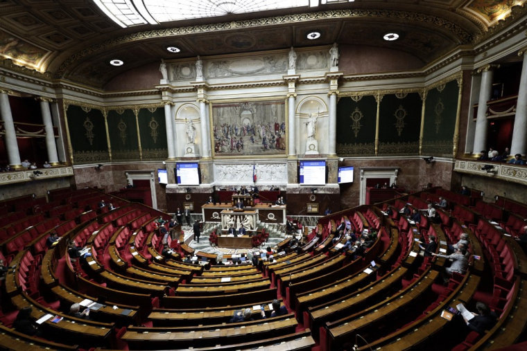 L'Assemblée nationale, le 11 février 2026.  ( AFP / STEPHANE DE SAKUTIN )