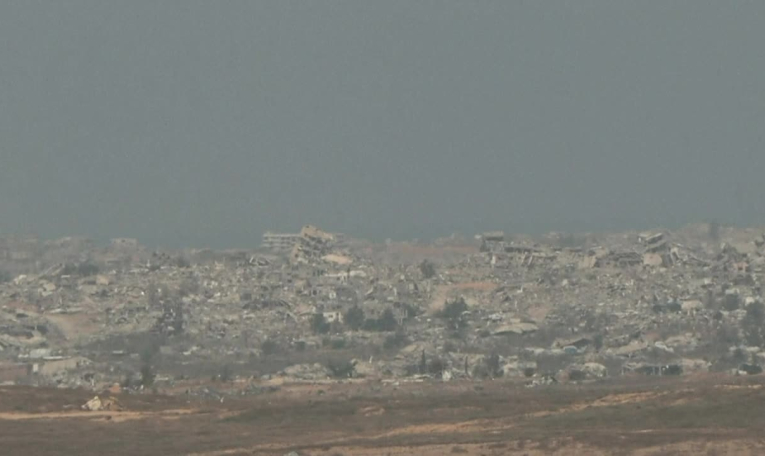 Gaza: images de fumée après des frappes israéliennes