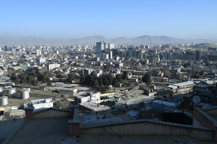 La ville de Kaboul, le 27 février 2026 en Afghanistan ( AFP / Wakil KOHSAR )