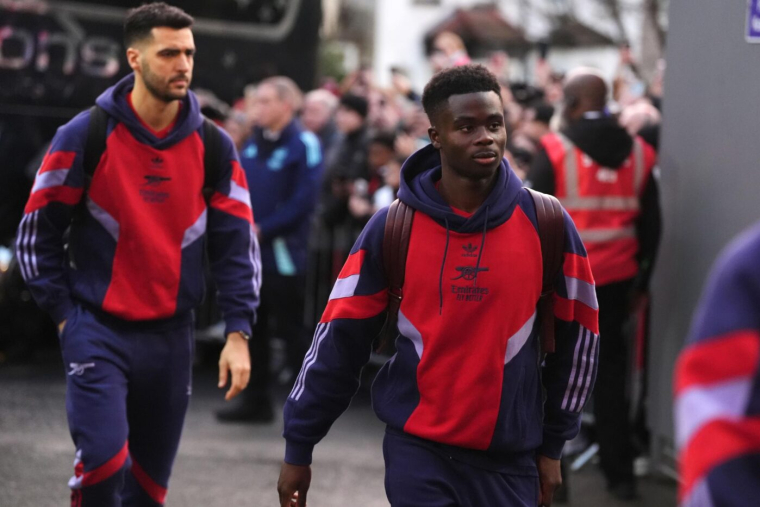 Saka blessé, absent jusqu’à 8 semaines