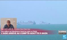"Toute la bande de Gaza dépend de l'aide alimentaire", explique Rami Abou Jamous, journaliste à Gaza