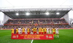 Lens s'impose face à Rouen lors d'un amical pour la libération de Christophe Gleizes