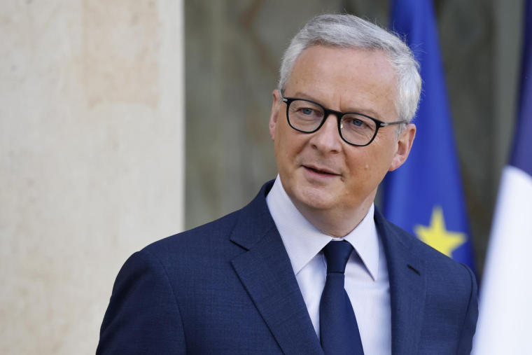 Bruno Le Maire, le 15 novembre 2023, à Paris ( AFP / Ludovic MARIN )