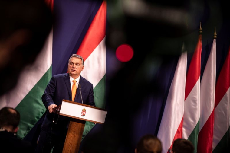 ORBAN EXCLUT TOUT COMPROMIS SUR LE BUDGET DE L'UE