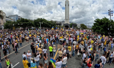 Manifestation pour le changement du modèle touristique aux îles Canaries