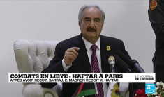 Le maréchal Haftar reçu à l’Élysée