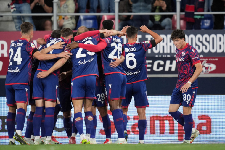 Bologne domine encore Empoli et rejoint l'AC Milan en finale de Coupe d'Italie