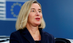 L'ancienne cheffe de la diplomatie européenne Federica Mogherini