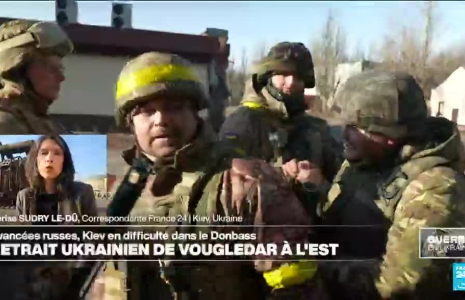 L'armée ukrainienne se retire de la ville de Vougledar dans l'est de l'Ukraine