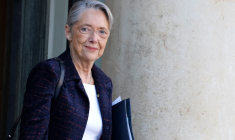 Élisabeth Borne à Paris, le 18 janvier 2023. ( AFP / LUDOVIC MARIN )