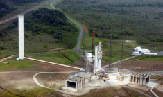 Le pas de tir du Centre spatial guyanais, à Kourou, le 11 août 2005. (illustration) ( AFP / BERTRAND GUAY )