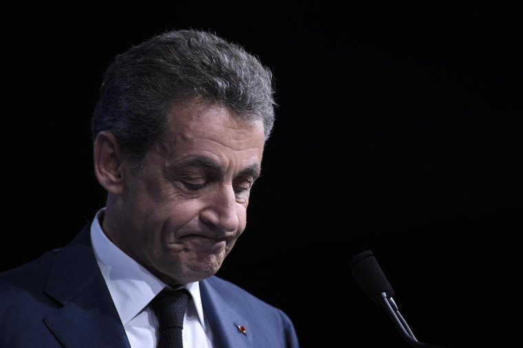 Nicolas Sarkozy, en novembre 2016, à Paris ( AFP / LIONEL BONAVENTURE )