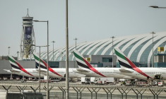 Le tarmac de l'aéroport international de Dubai, le 11 mars 2026 ( AFP / - )