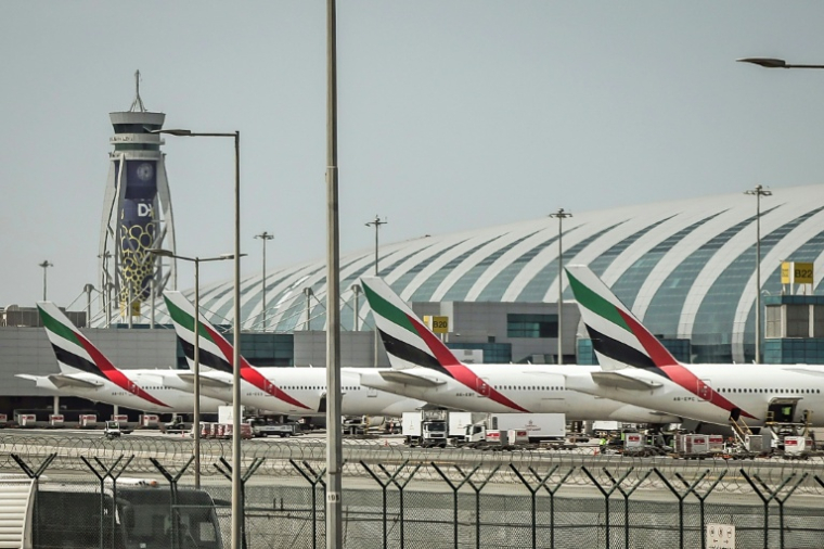 Le tarmac de l'aéroport international de Dubai, le 11 mars 2026 ( AFP / - )