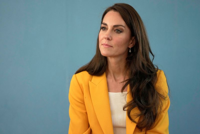 Kate, princesse de Galles, lors d'une visite au Dame Kelly Holmes Trust, à Bath