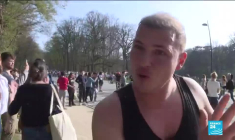 Confinement en Belgique : des heurts lors d'un rassemblement interdit à Bruxelles