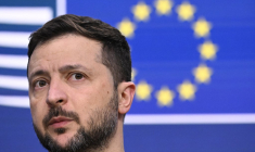 Volodymyr Zelensky à Bruxelles, en Belgique, le 19 décembre 2024. ( AFP / JOHN THYS )