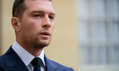 Le président du RN, Jordan Bardella, à Paris le 2 septembre 2025 ( AFP / Bertrand GUAY )