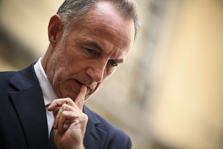 Le maire PS de Paris Emmanuel Grégoire le 1er juillet 2026 à Paris ( AFP / JULIEN DE ROSA )