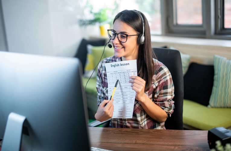 Des applications vous permettent d’apprendre une langue et de progresser à votre rythme. ( crédit photo : Getty Images )