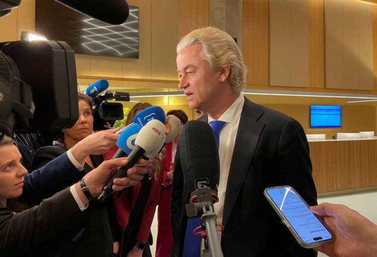 Le dirigeant néerlandais d'extrême droite Geert Wilders