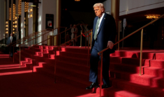 Donald Trump au Kennedy Center, le 17 mars 2025, à Washington ( GETTY IMAGES NORTH AMERICA / CHIP SOMODEVILLA )