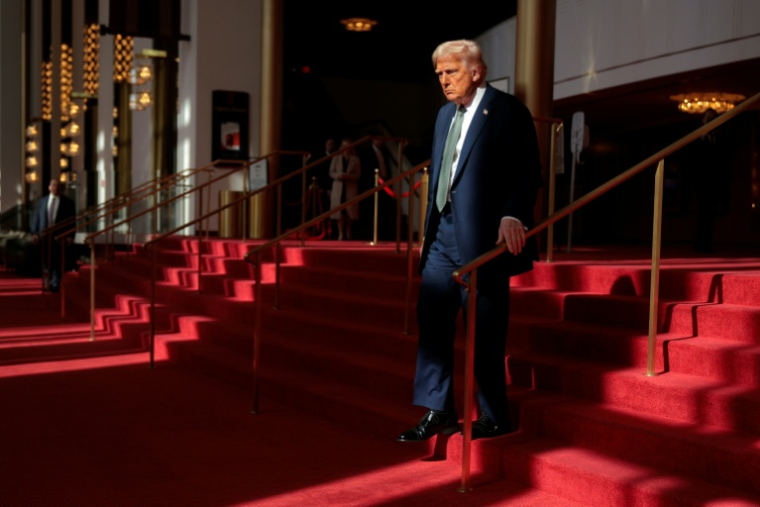 Donald Trump au Kennedy Center, le 17 mars 2025, à Washington ( GETTY IMAGES NORTH AMERICA / CHIP SOMODEVILLA )