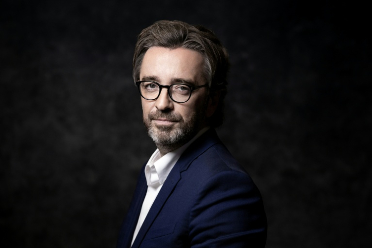Le président de Mediawan, Pierre-Antoine Capton, le 19 juin 2020 à Paris ( AFP / JOEL SAGET )