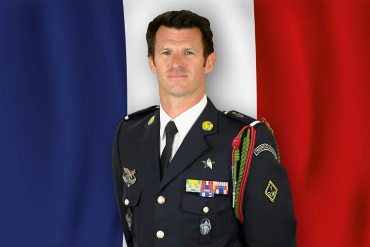 Photo non datée ni localisée fournie le 13 mars 2026 par l'état-major des Armées de l'adjudant-chef Arnaud Frion ( Etat Major des Armées / Handout )