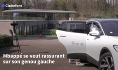 Mbappé rassurant sur son genou: "C'est derrière moi"