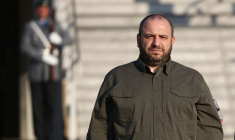 Le ministre ukrainien de la défense Rustem Umerov en visite à Berlin