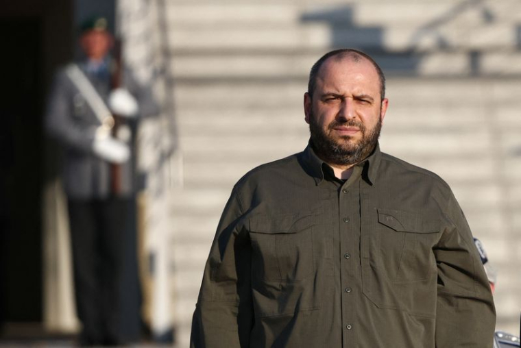 Le ministre ukrainien de la défense Rustem Umerov en visite à Berlin